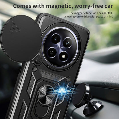 Deksel til Honor Magic6 Pro, Techsuit, CamShield, Svart