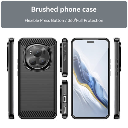 Deksel til Honor Magic6 Pro, Techsuit, karbon, svart