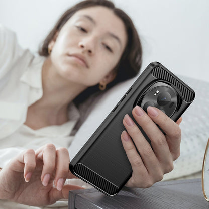 Deksel til Honor Magic6 Pro, Techsuit, karbon, svart