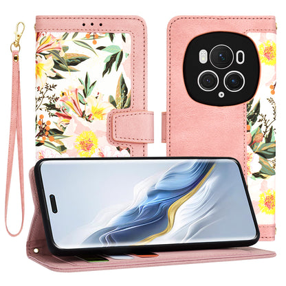 Deksel til Honor Magic6 Pro, Techsuit, FlipCraft, Rosa