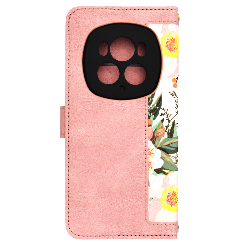 Deksel til Honor Magic6 Pro, Techsuit, FlipCraft, Rosa