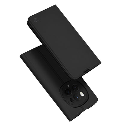 Deksel for Honor Magic6 Pro, Techsuit, Magskin Book, Svart