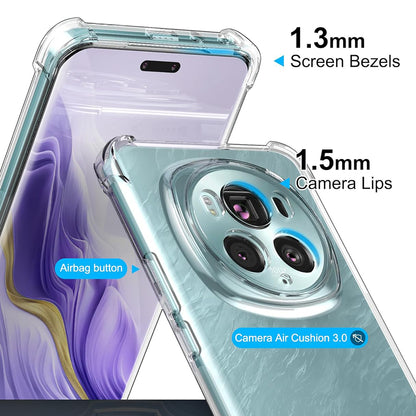Deksel til Honor Magic6 Pro, Techsuit, støtsikker klar, transparent