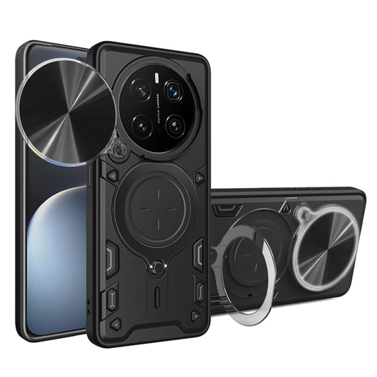 Deksel for Honor Magic7 Pro, Techsuit, CamGuard Pro, svart