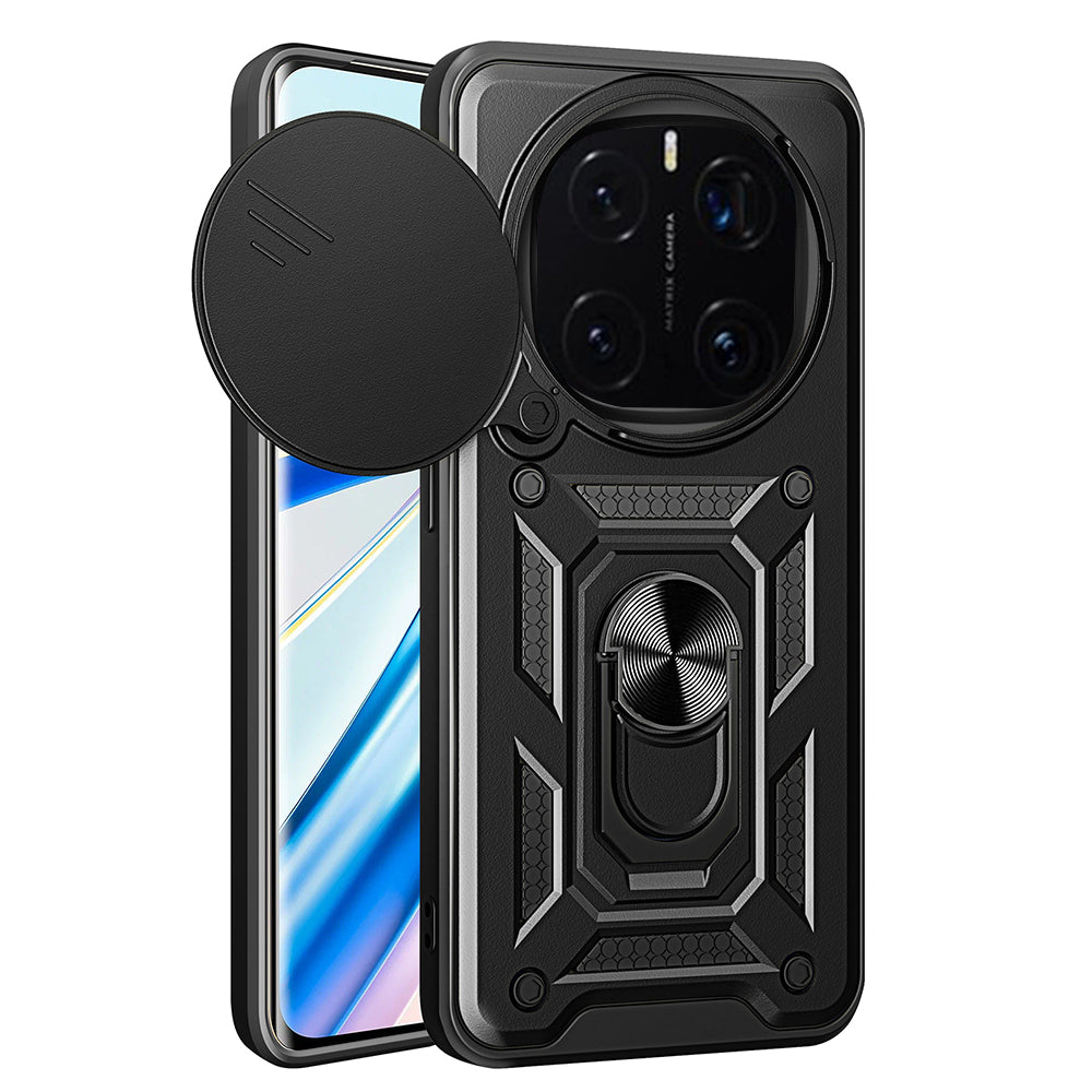 Deksel til Honor Magic7 Pro, Techsuit, CamShield, Svart