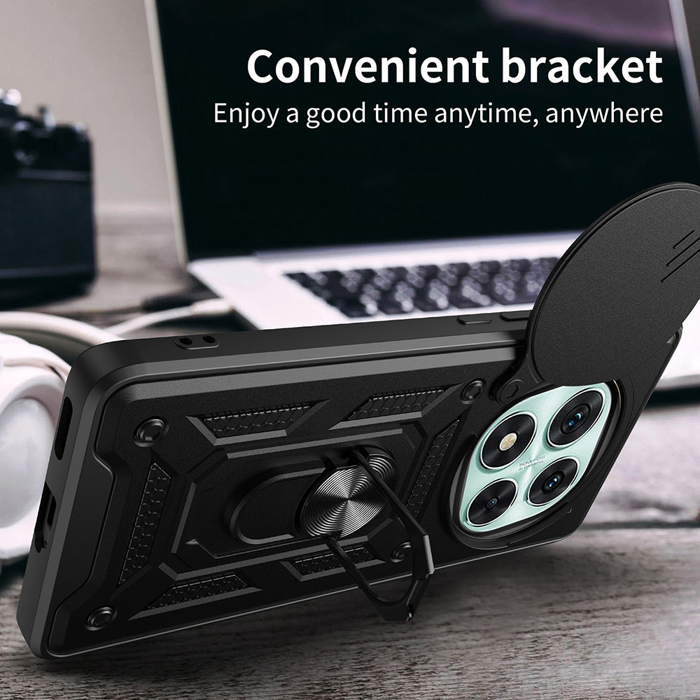 Deksel til Honor Magic7 Pro, Techsuit, CamShield, Svart