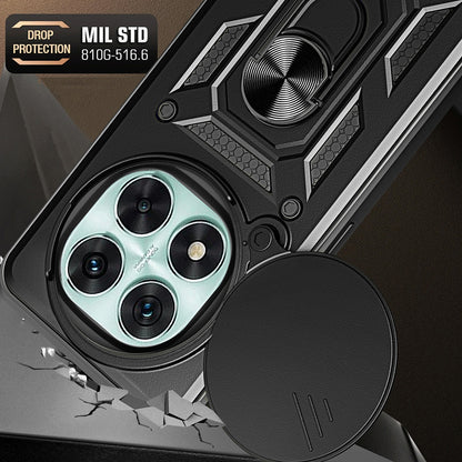 Deksel til Honor Magic7 Pro, Techsuit, CamShield, Svart