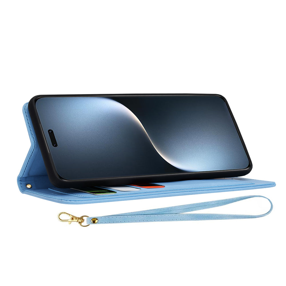 Deksel til Honor Magic7 Pro, Techsuit, FlipCraft, Blå