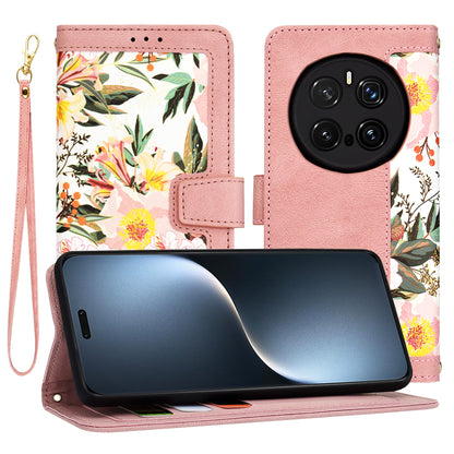 Deksel til Honor Magic7 Pro, Techsuit, FlipCraft, Rosa