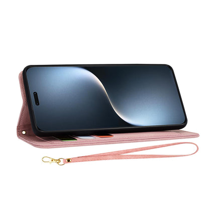 Deksel til Honor Magic7 Pro, Techsuit, FlipCraft, Rosa