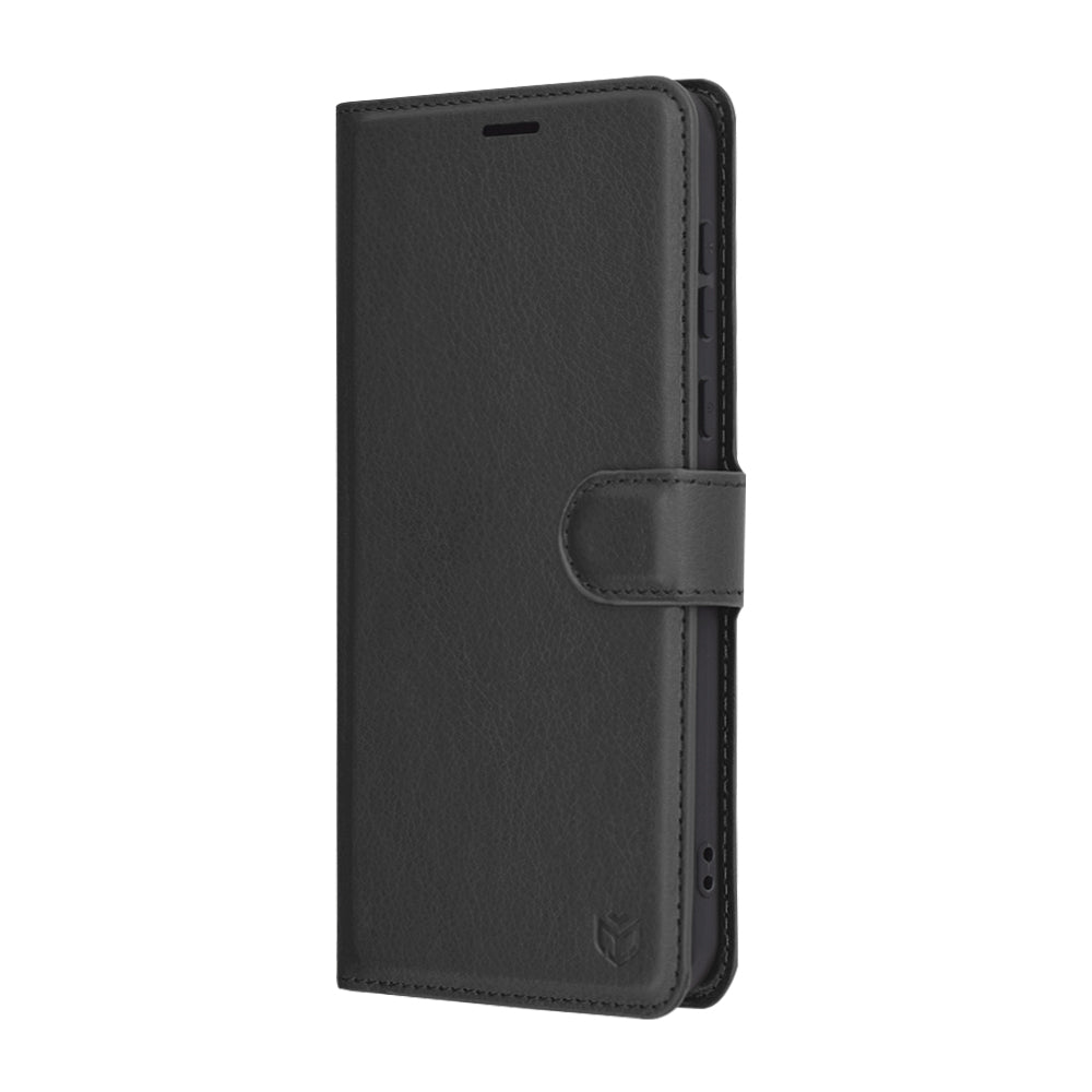 Deksel for Honor Magic7 Pro, Techsuit, Leather Folio, Svart