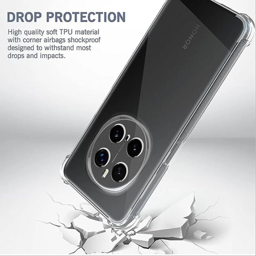 Deksel til Honor Magic7 Pro, Techsuit, Støtsikker Klar, Transparent