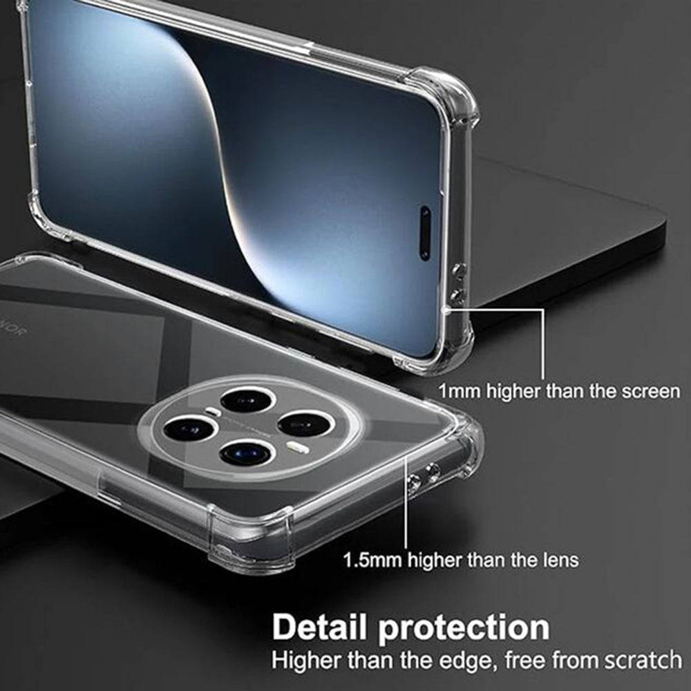Deksel til Honor Magic7 Pro, Techsuit, Støtsikker Klar, Transparent