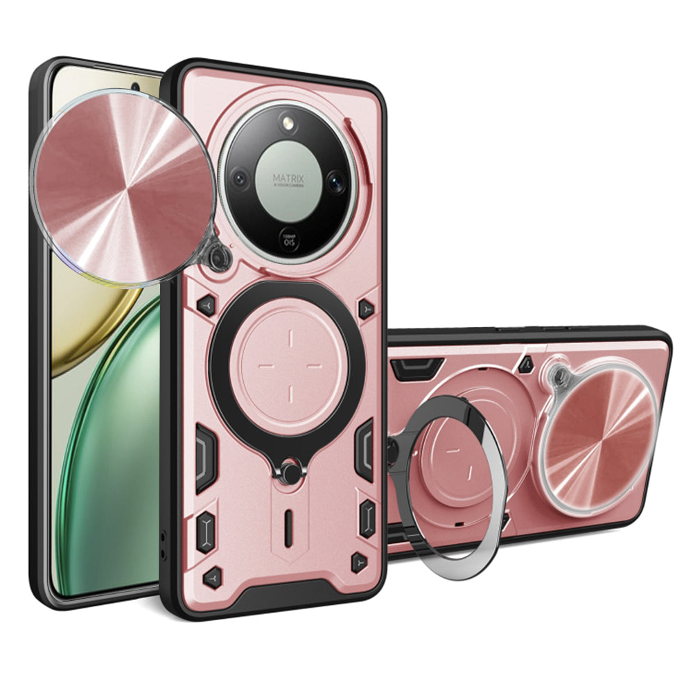 Deksel for Honor Magic8 Lite, Techsuit, CamGuard Pro, Roségull