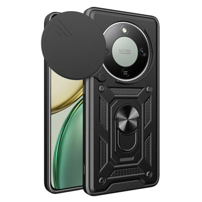 Deksel for Honor Magic8 Lite, Techsuit, CamShield, Svart