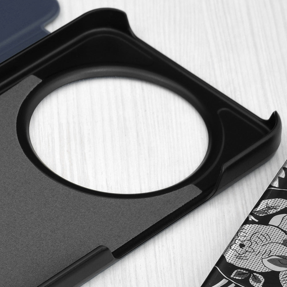 Deksel for Honor Magic8 Lite, Techsuit, eFold, Mørkeblå