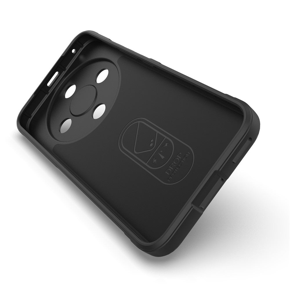 Deksel for Honor Magic8 Lite, Techsuit, Magic Shield, Svart