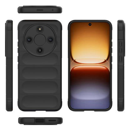 Deksel for Honor Magic8 Lite, Techsuit, Magic Shield, Svart