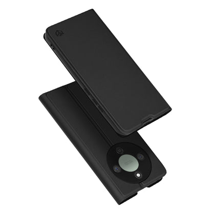 Deksel for Honor Magic8 Lite, Techsuit, Magskin Book, Svart