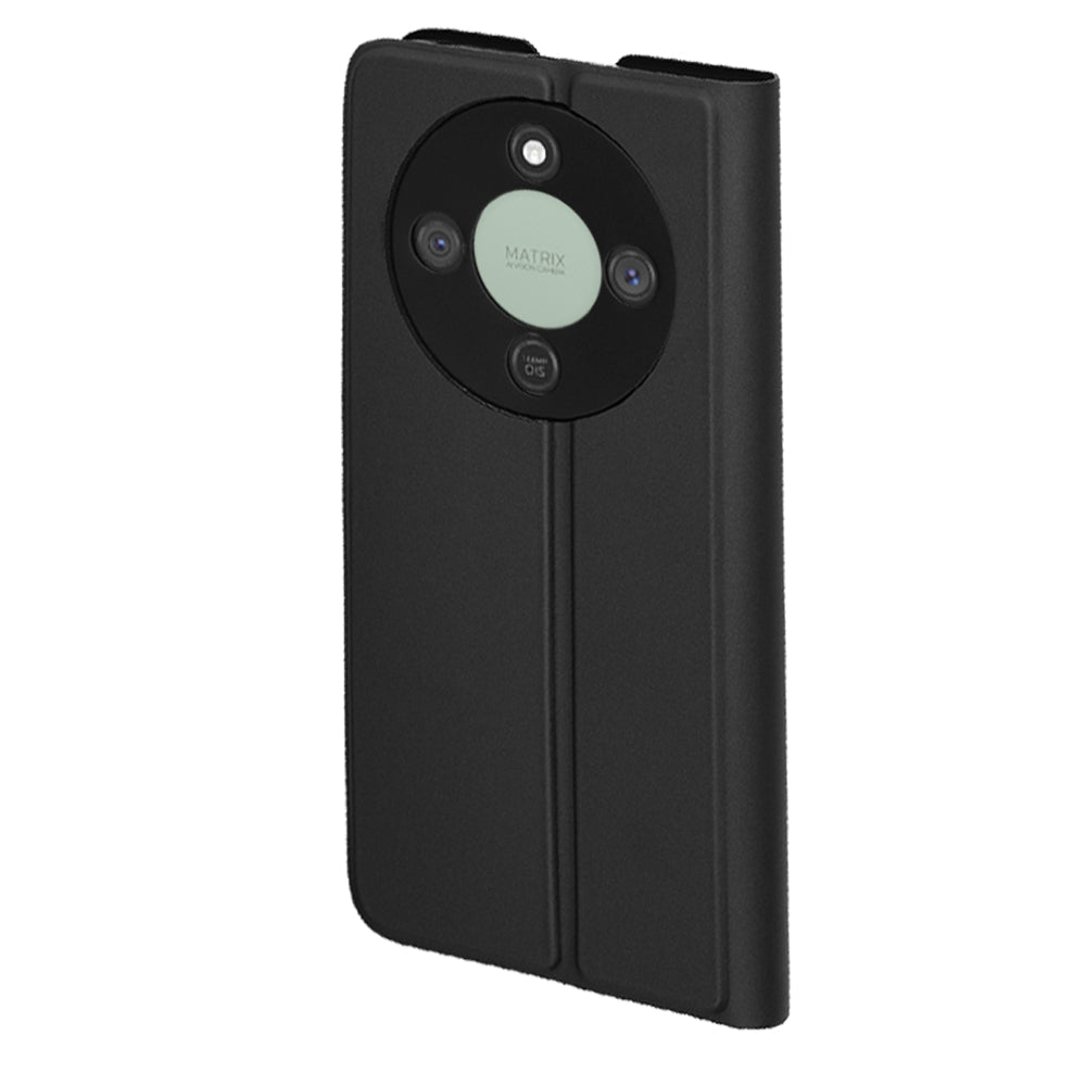 Deksel for Honor Magic8 Lite, Techsuit, Magskin Book, Svart