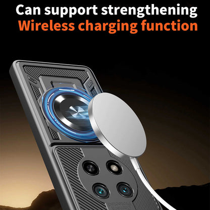 Deksel for Honor Magic8 Lite, Techsuit, RuggedCam, Svart