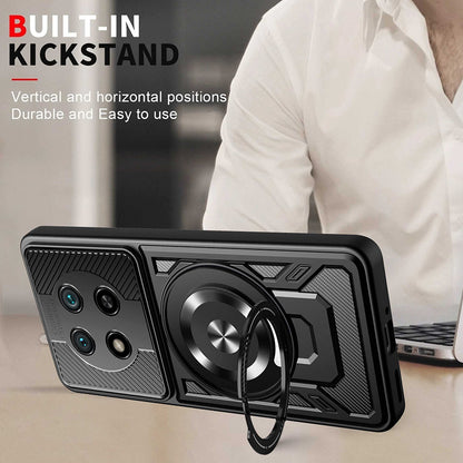 Deksel for Honor Magic8 Lite, Techsuit, RuggedCam, Svart