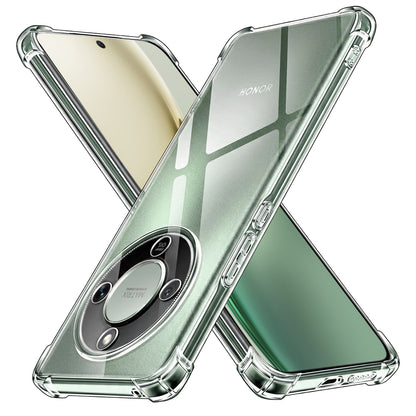 Deksel for Honor Magic8 Lite, Techsuit, Shockproof Clear, Gjennomsiktig