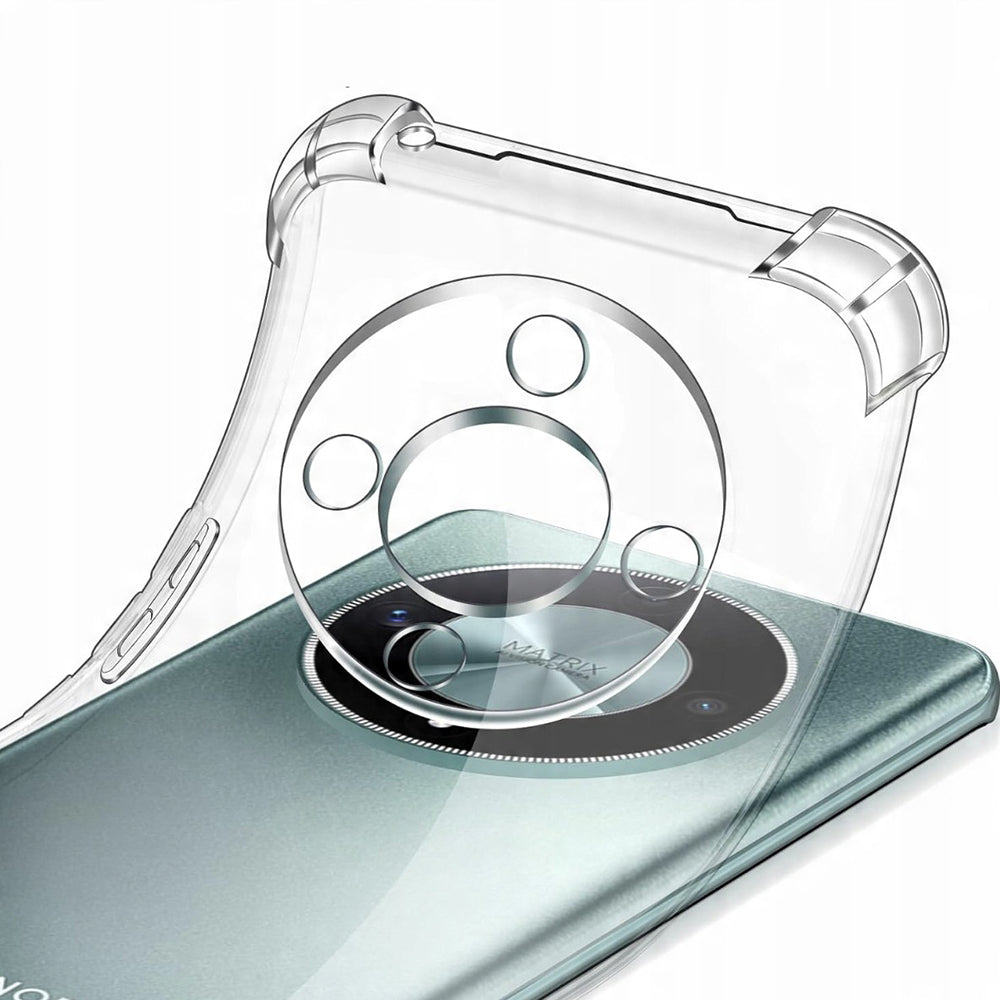 Deksel for Honor Magic8 Lite, Techsuit, Shockproof Clear, Gjennomsiktig