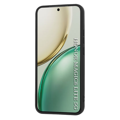 Deksel for Honor Magic8 Lite, Techsuit, SoftFlex, Svart