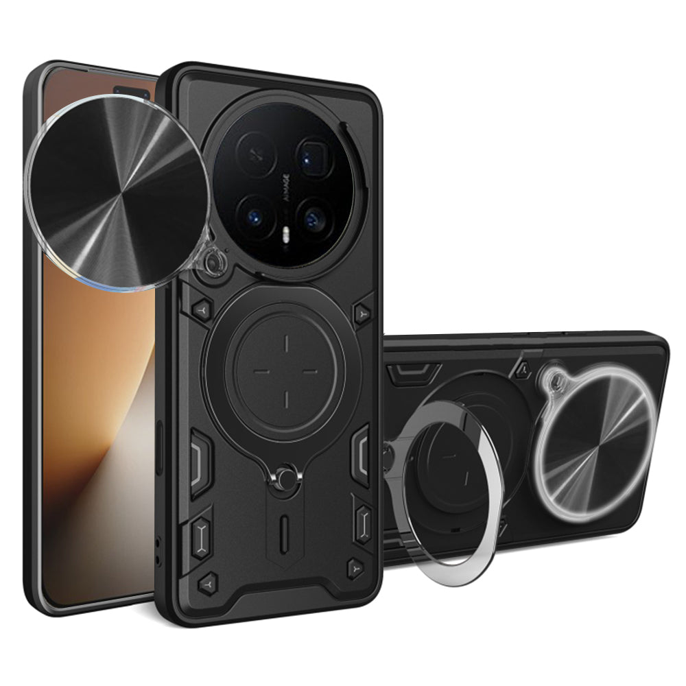 Deksel for Honor Magic8 Pro, Techsuit, CamGuard Pro, Svart