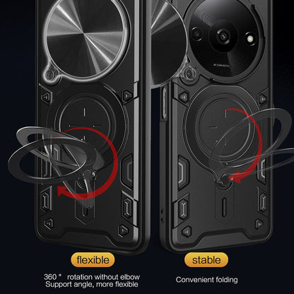 Deksel for Honor Magic8 Pro, Techsuit, CamGuard Pro, Rød