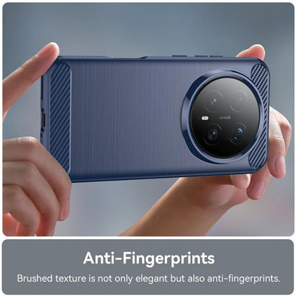 Deksel for Honor Magic8 Pro, Techsuit, Karbon, Blå