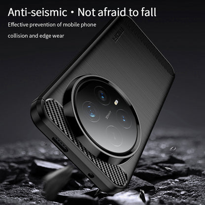 Deksel til Honor Magic8 Pro, Techsuit, Karbon, Svart