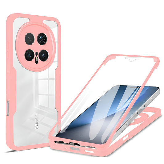 Deksel for Honor Magic8 Pro, Techsuit, ColorVerse 360, Rosa