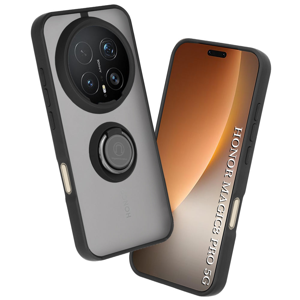 Deksel for Honor Magic8 Pro, Techsuit, Glinth, Svart