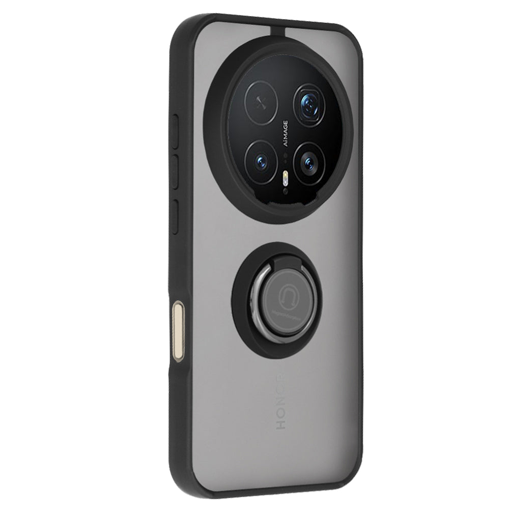 Deksel for Honor Magic8 Pro, Techsuit, Glinth, Svart