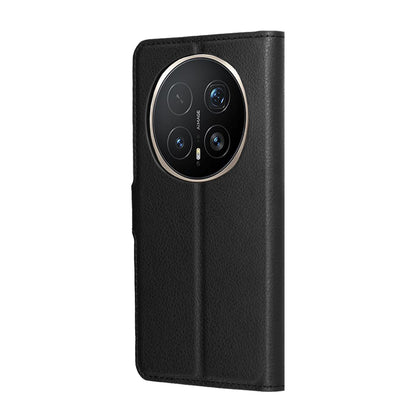 Deksel for Honor Magic8 Pro, Techsuit, Leather Folio, Svart