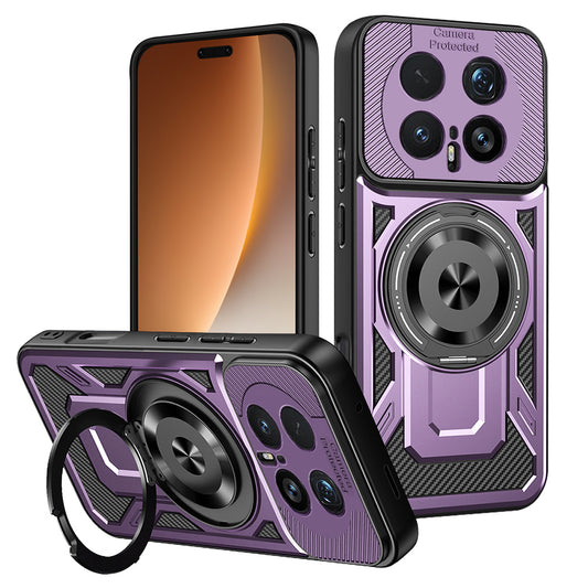 Deksel for Honor Magic8 Pro, Techsuit, RuggedCam, Lilla