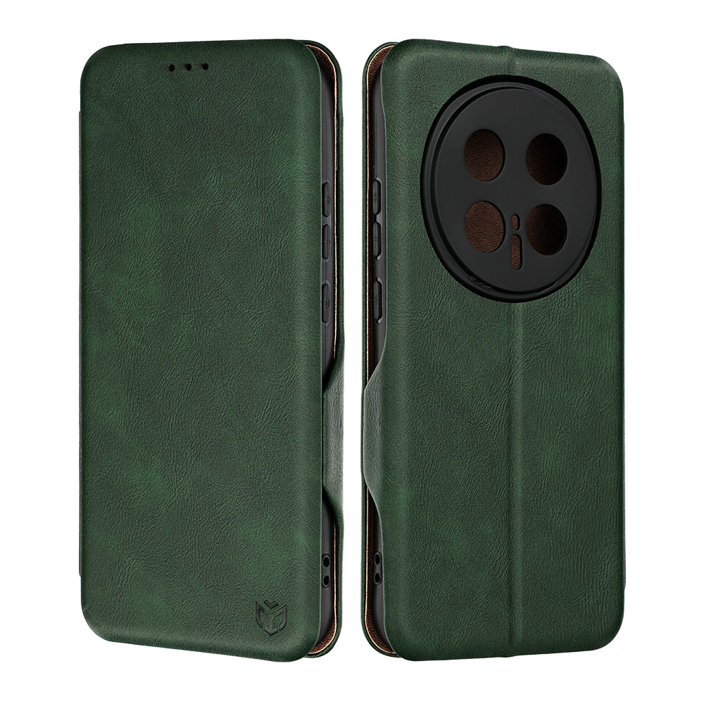 Deksel for Honor Magic8 Pro, Techsuit, Safe Wallet Plus, Grønn