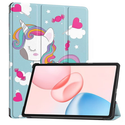 Deksel til Honor Pad 10, Techsuit, FoldPro Unicorn, Flerfarget