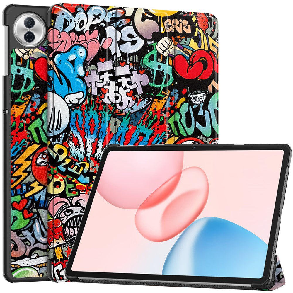 Deksel til Honor Pad 10, Techsuit, FoldPro Urban Vibe, Flerfarget