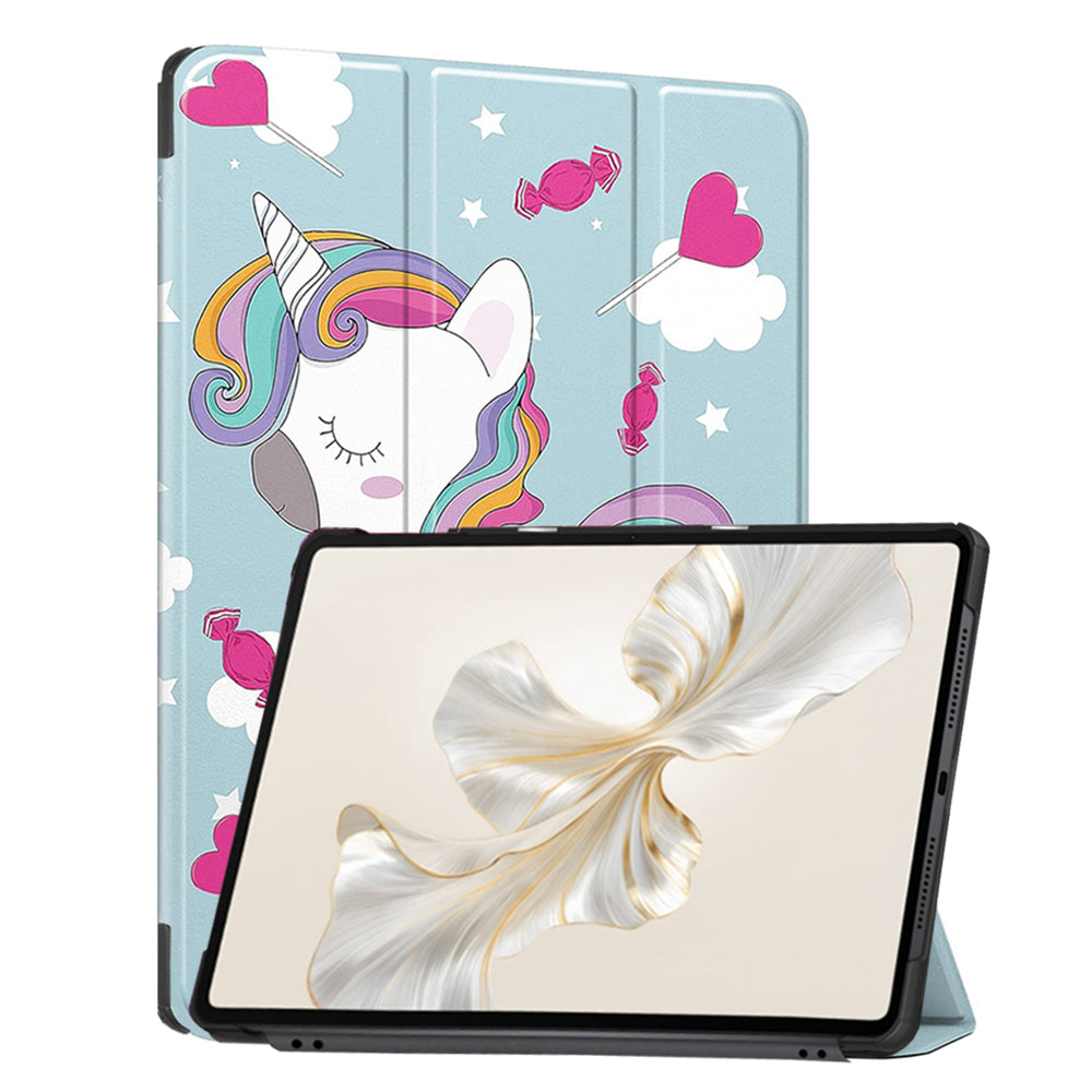 Deksel til Honor Pad 9, Techsuit, FoldPro Unicorn, Flerfarget
