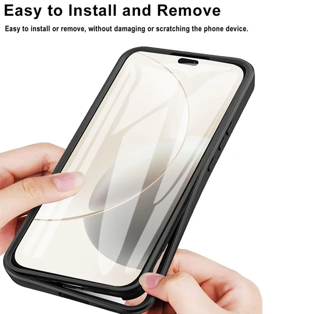 Deksel for Honor X5c Plus, Techsuit, ColorVerse 360, Blå