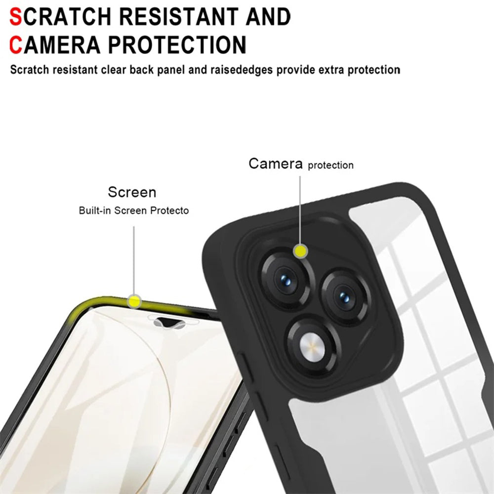 Deksel for Honor X5c Plus, Techsuit, ColorVerse 360, Lilla