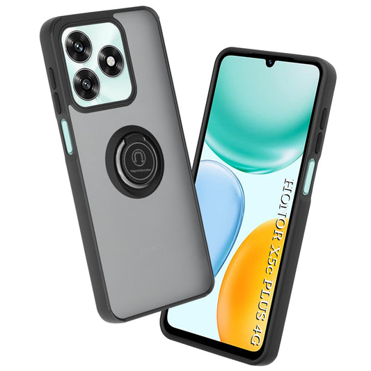 Deksel for Honor X5c Plus, Techsuit, Glinth, Svart