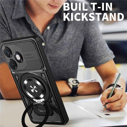 Deksel for Honor X5c Plus, Techsuit, RuggedCam, Svart