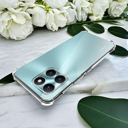 Deksel for Honor X6a, Techsuit, Shockproof Clear, Gjennomsiktig