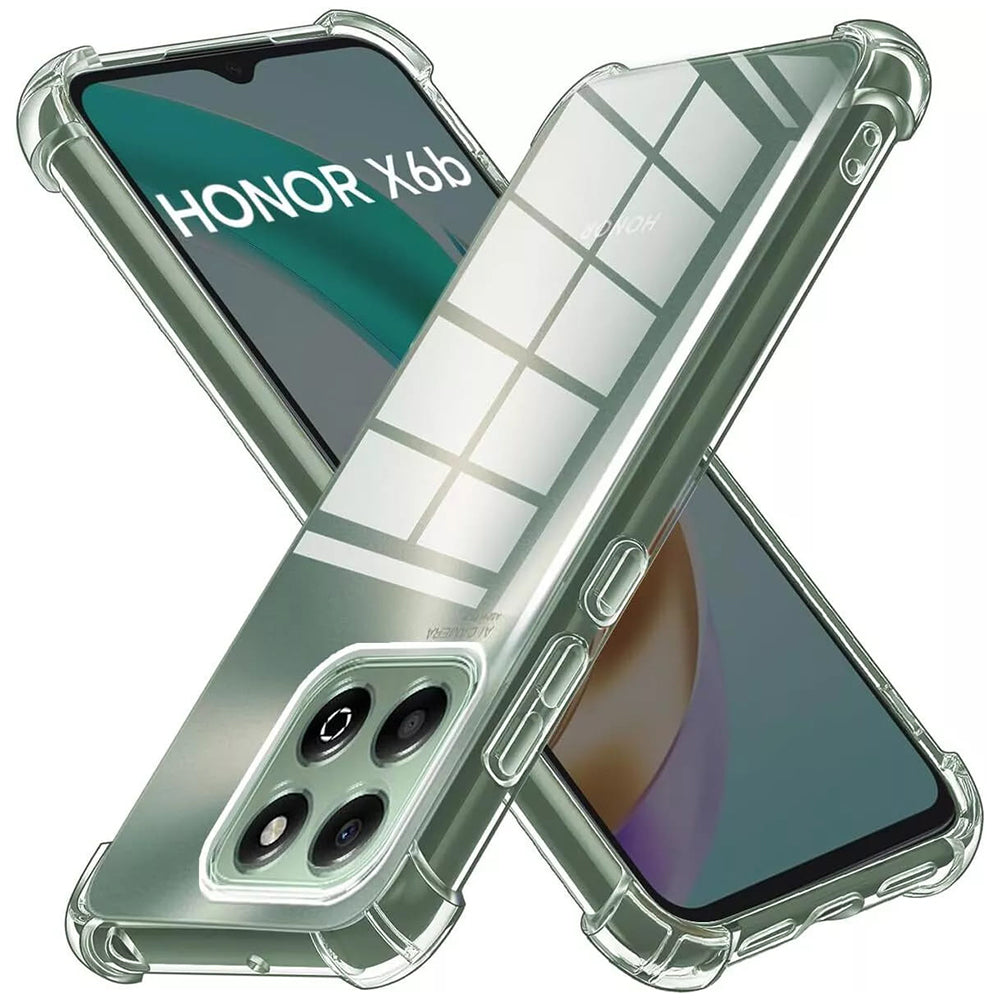Deksel til Honor X6b, Techsuit, Støtsikker Klar, Transparent