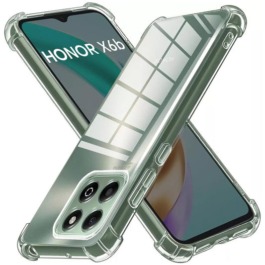 Deksel til Honor X6b, Techsuit, Støtsikker Klar, Transparent