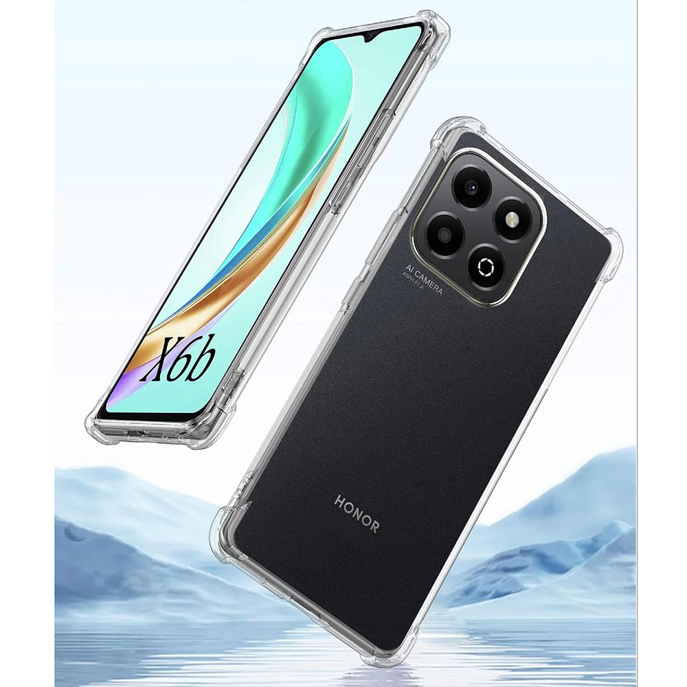 Deksel til Honor X6b, Techsuit, Støtsikker Klar, Transparent
